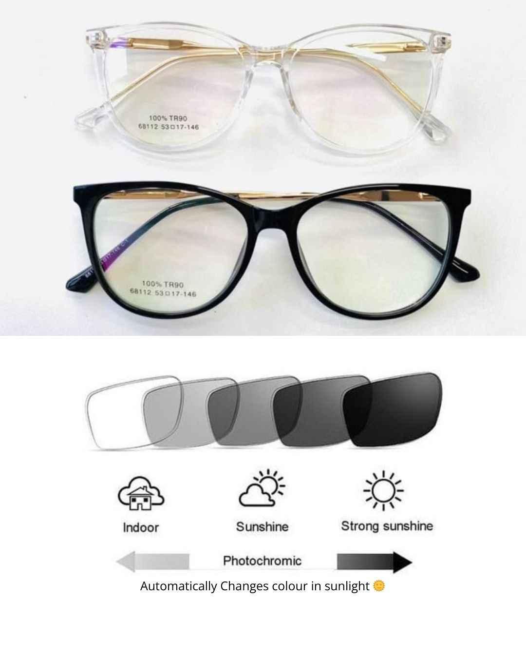 BOSS LADY - Screen Protection/transition/4 in 1 smart glasses - Aura Shades
