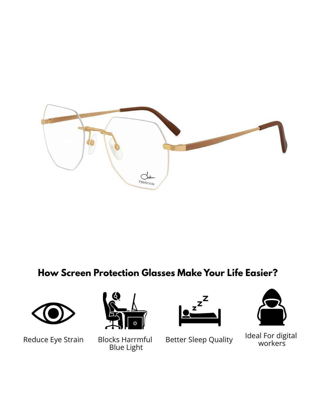 JF17 Thunder ā” - Screen protection/Transition/4 in 1 Smart Glasses
