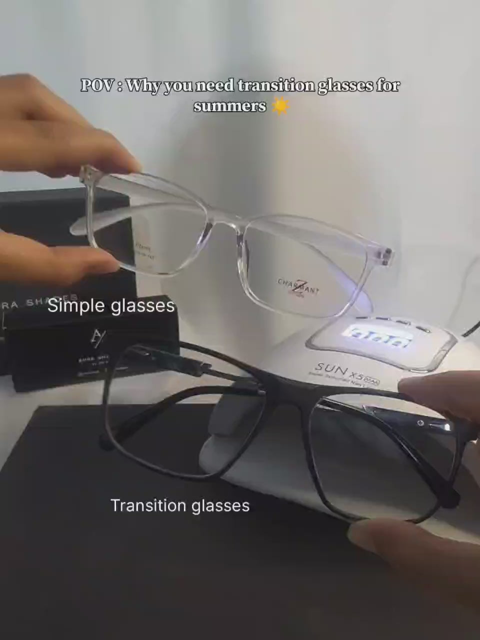 POOKIE - Screen protection/Transition/4 in 1 smart glasses