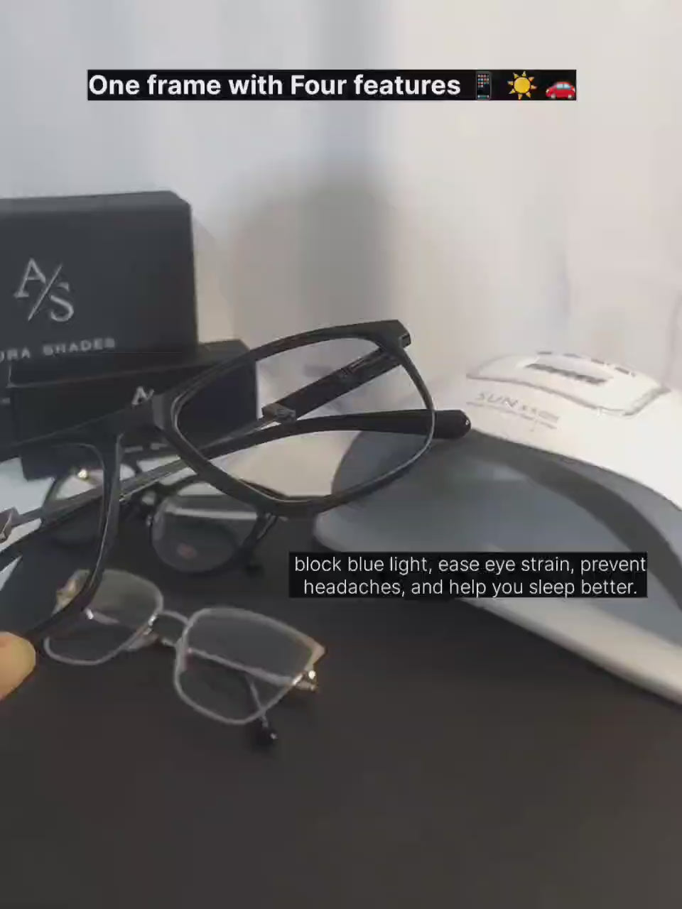 POOKIE - Screen protection/Transition/4 in 1 smart glasses