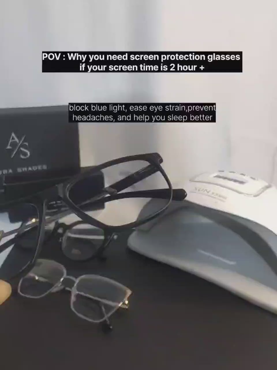POOKIE - Screen protection/Transition/4 in 1 smart glasses